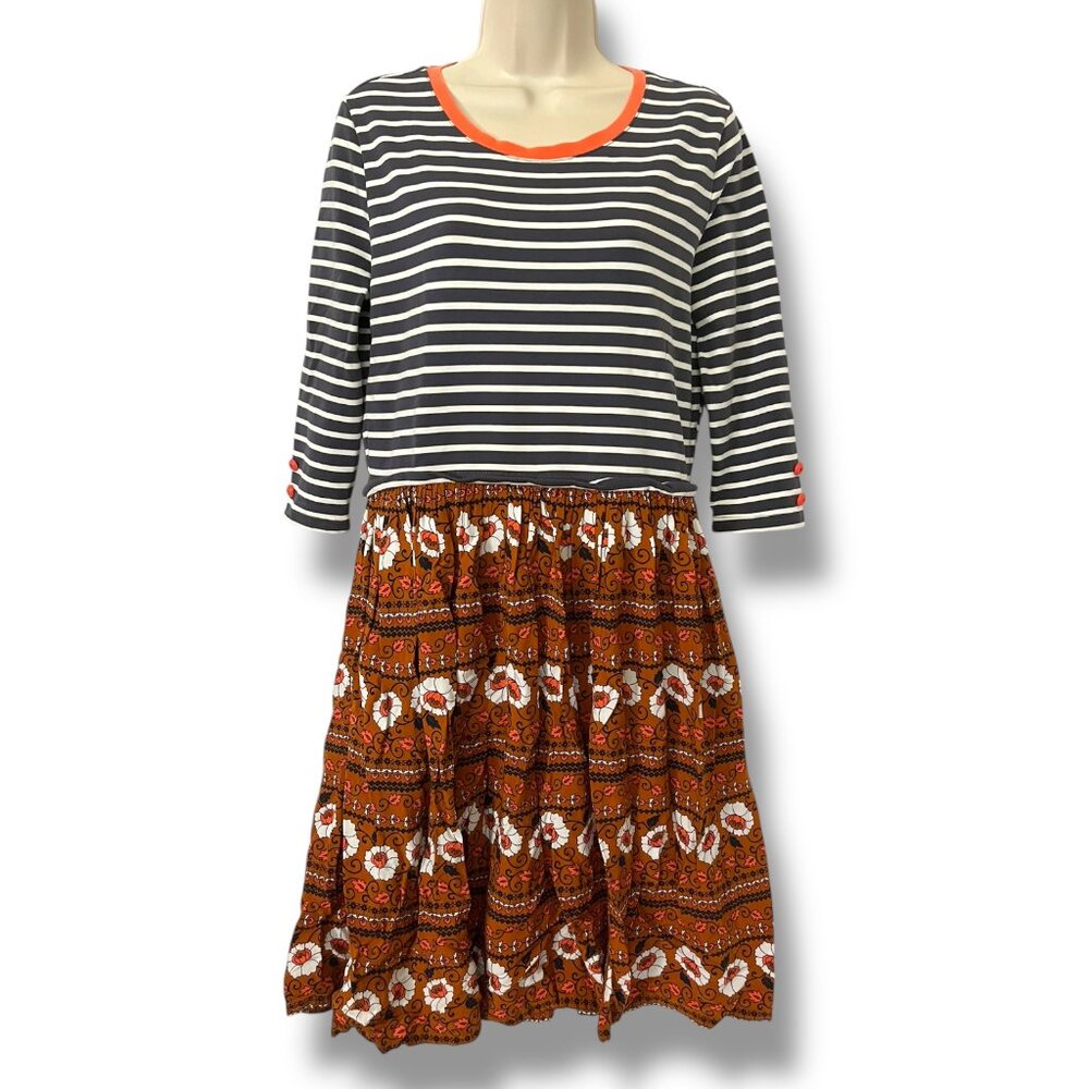 Matilda Jane Size M Mixed Pattern Nothing Matches Dress